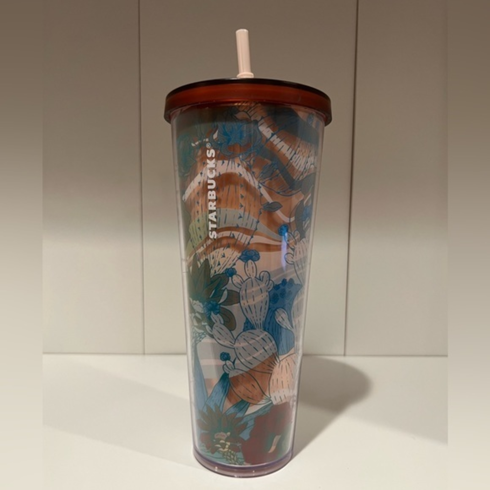 Starbucks cactus‎ floral tumbler